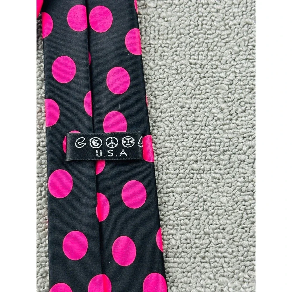 Good‎ USA Necktie Men Multi Color Handmade Polka Dot USA Made Business Formal